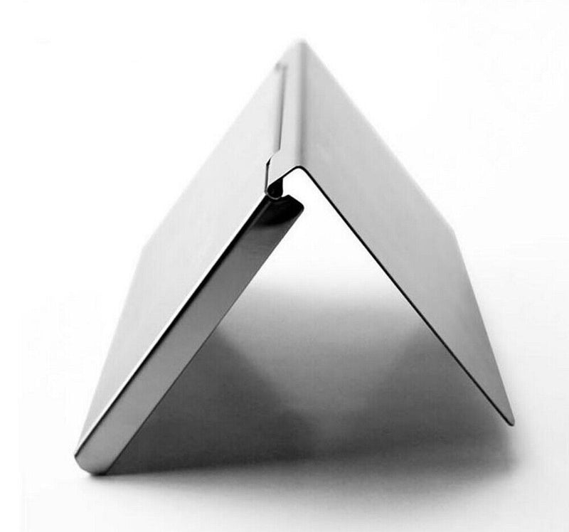 Stainless Steel Card Holder Case - Pocket Metal Wallet for Business, ID, Credit