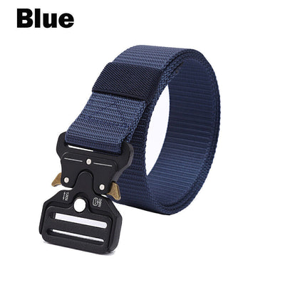 MEN Casual Military Tactical Army Adjustable Quick Release Belts Pants Waistband