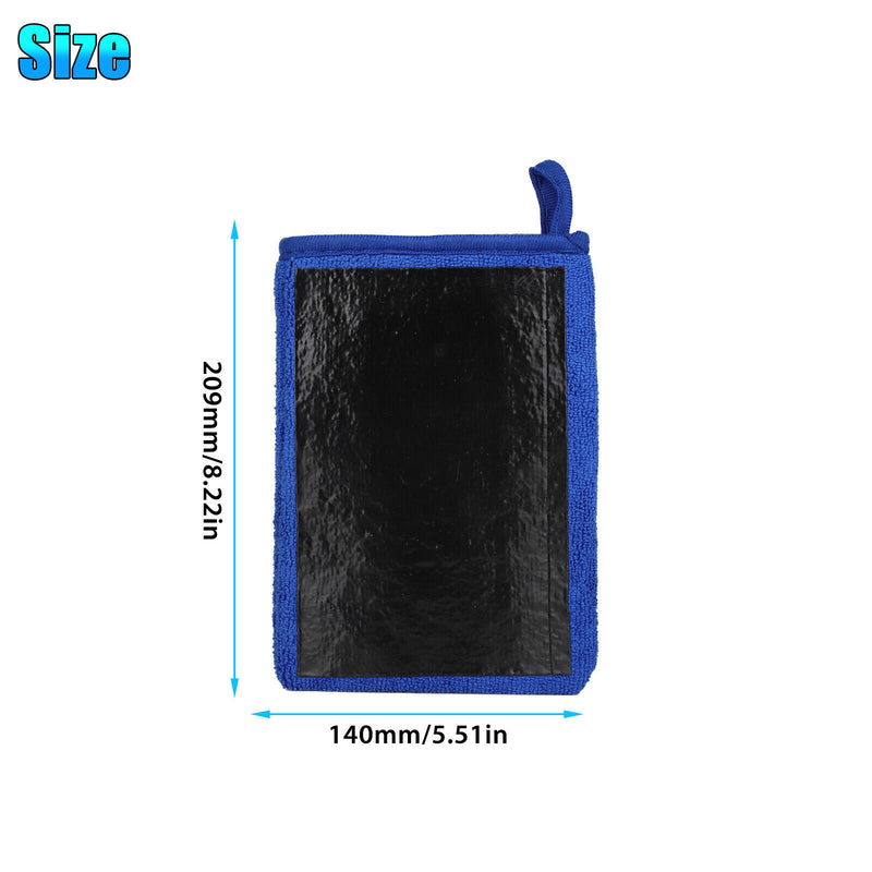 2X Car Wash Gloves Microfiber Clay Bar Towel Detailing Cleaning Cloth Rag Mitt