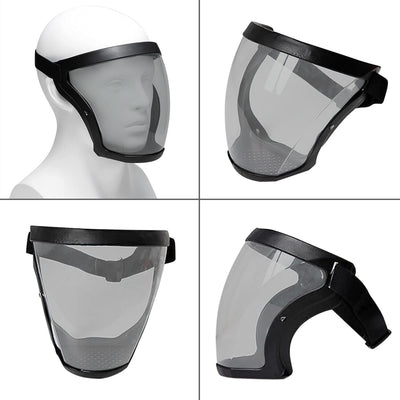 Anti-Fog Shield Safety Full Face Super Protective Head Cover Transparent Mask US