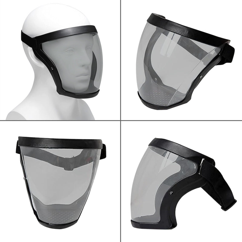 Anti-Fog Shield Safety Full Face Super Protective Head Cover Transparent Mask US
