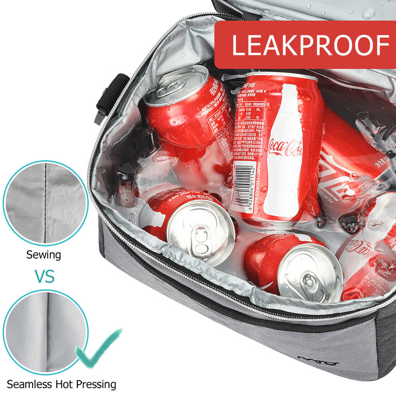 Insulated Lunch Bag Adult Lunch Box for Work School Men Women Kids Leakproof