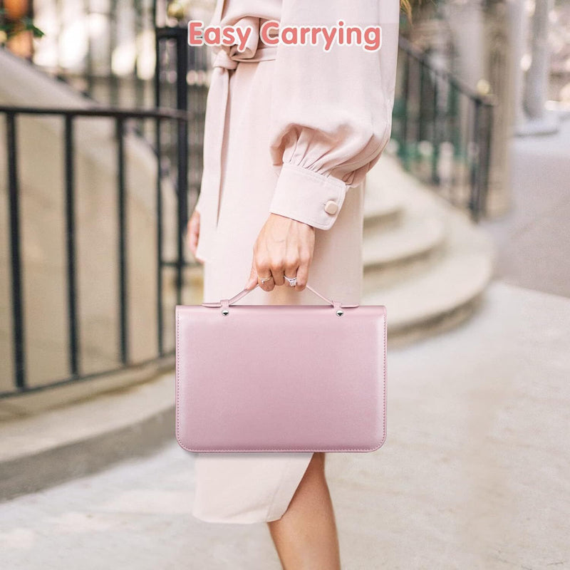 Large Capacity Jewelry Travel Organizer Case Portable Jewelry Storage Book Bag