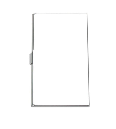 Stainless Steel Card Holder Case - Pocket Metal Wallet for Business, ID, Credit