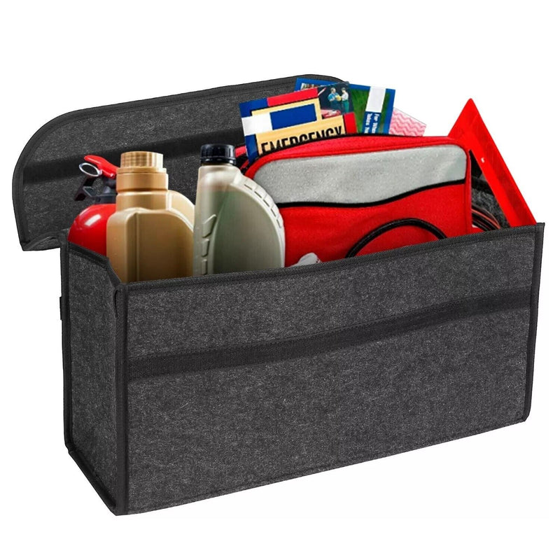 Portable Car Trunk Boot Cargo Organizer Storage Bag Collapsible SUV Truck