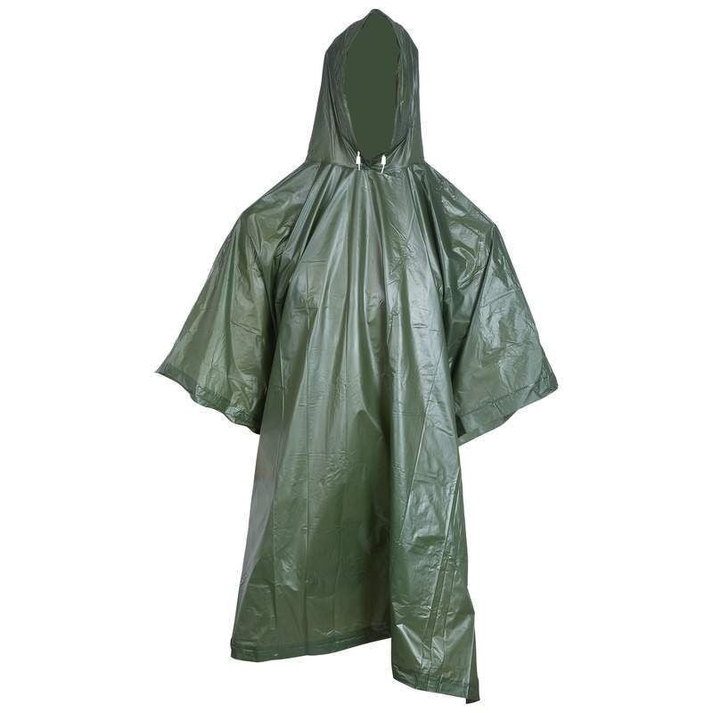 Mens Waterproof Rain Coat Travel Hoodie Hiking Gear Survival Backpacking