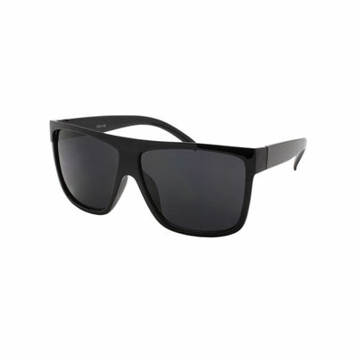 MENS SUNGLASSES OG ALL BLACK DARK LENS BLACK FRAME LOCS LOOK GANGSTER BIKER STYL