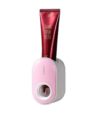 Wall Mounted Automatic Toothpaste Dispenser - Holder Squeezer for Bathroom Home