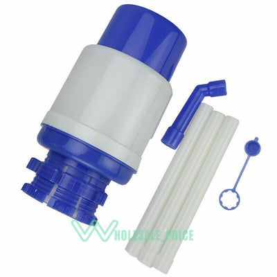 Hand Press 5 Gallon Pump Water Bottle Jug Manual Dispenser Drinking Tap Spigot
