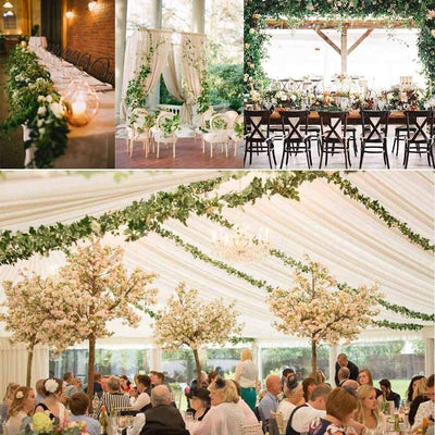 12 PCS Fake Ivy Leaves Artificial Greenery Vines for Decor Room Decor Garland