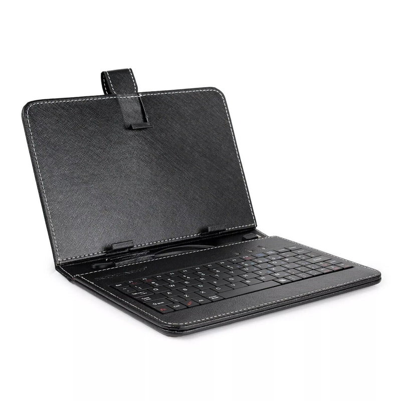 Universal Micro USB Keyboard PU Leather Case Cover Stand for 7" 8" Tablet