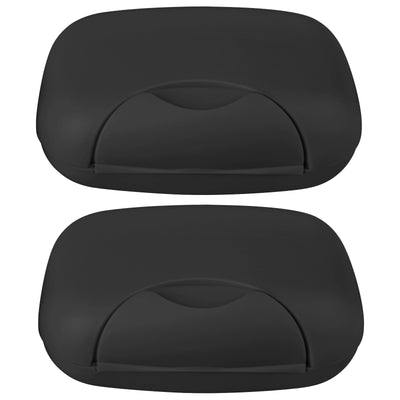 2PCS Soap Holder Box Dish Case Shower Bathroom Travel Storage Container Portable