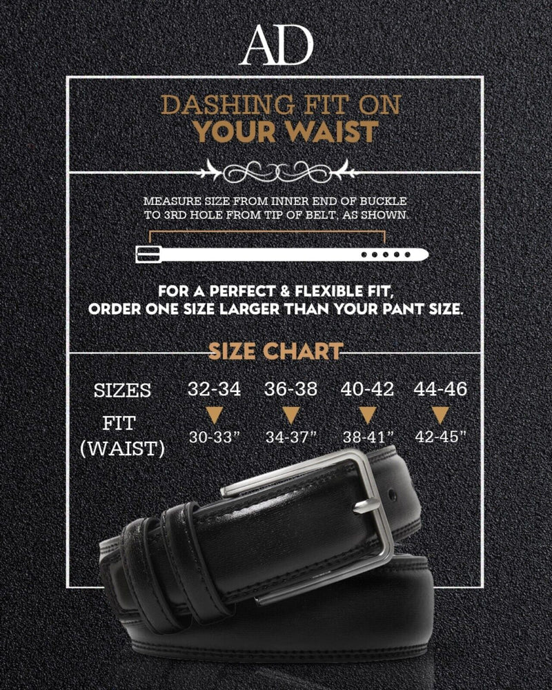 Genuine Leather Belts for Men Classy Dress Belts Mens Belt Many Colors & Sizes