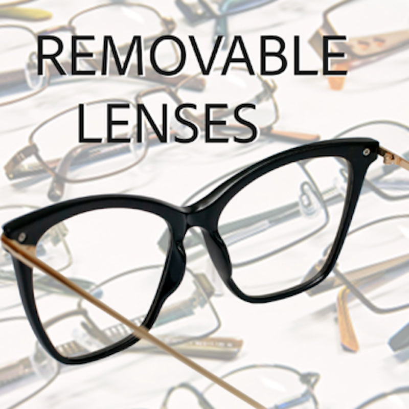 Retro Vintage Huge Big Oversized Square Black Women Men Eyeglasses SHADZ GAFAS