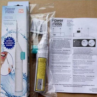 Oral Power Floss Dental Water Jet Seen on TV Air Power Cords Tooth Pick Braces