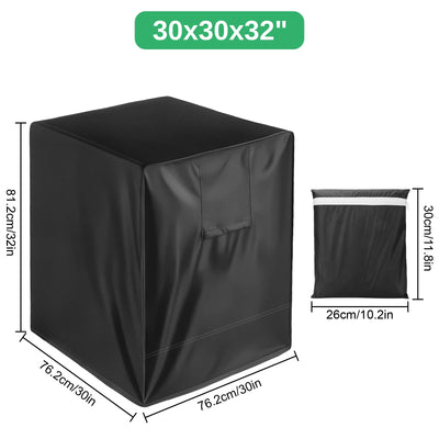 Air Conditioner Dust Snow Cover Protector for A/C Outdoor Waterproof Heavy Duty