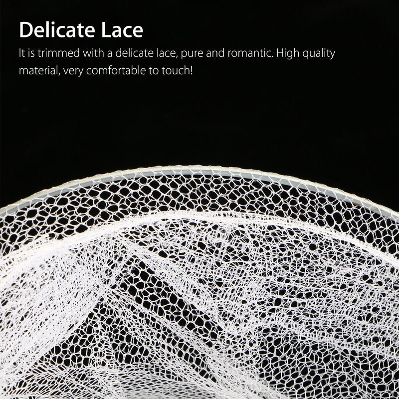 Mosquito Net Bed Queen Size Home Bedding Lace Canopy Elegant Netting Princess US
