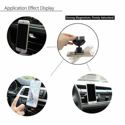 NEW 360º Magnetic Car CD Slot Air Vent Mount Holder Stand Cradle for Phone GPS