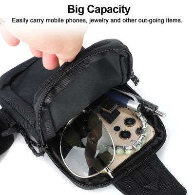 Waterproof Men Women Sling Bag Chest Cross Body Travel Sport Shoulder Backpack