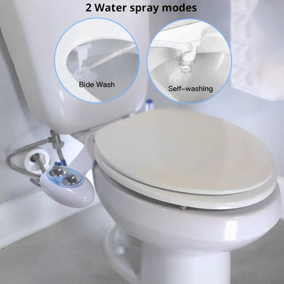 Bidet Fresh Water Spray Kit Non Electric Toilet Seat Attachment Cold Wash New