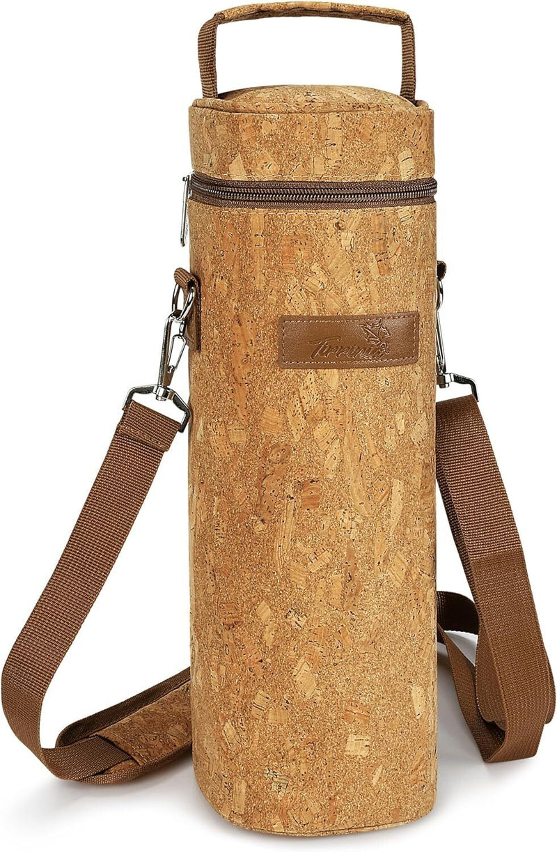 Wine Carrier Bag Insulated Single Bottle Cooler Protection Carrying Tote Travel