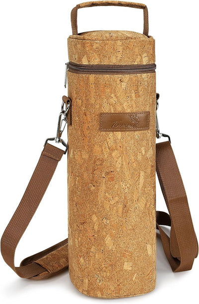 Wine Carrier Bag Insulated Single Bottle Cooler Protection Carrying Tote Travel