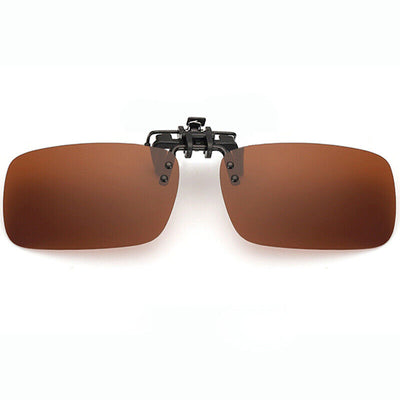 Clip on Sunglasses Polarized Flip up Eye Glasses Spectacles anti Glare Unisex US