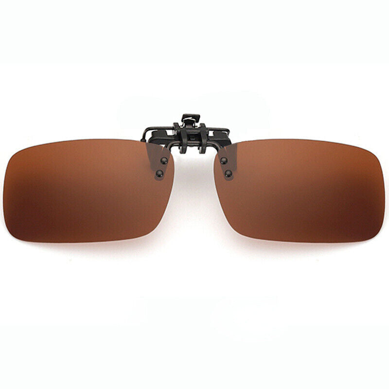 Clip on Sunglasses Polarized Flip up Eye Glasses Spectacles anti Glare Unisex US