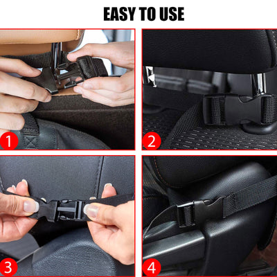 Multi-Pocket Car Seat Back Organizer Container Travel Storage Bag Holder Holder