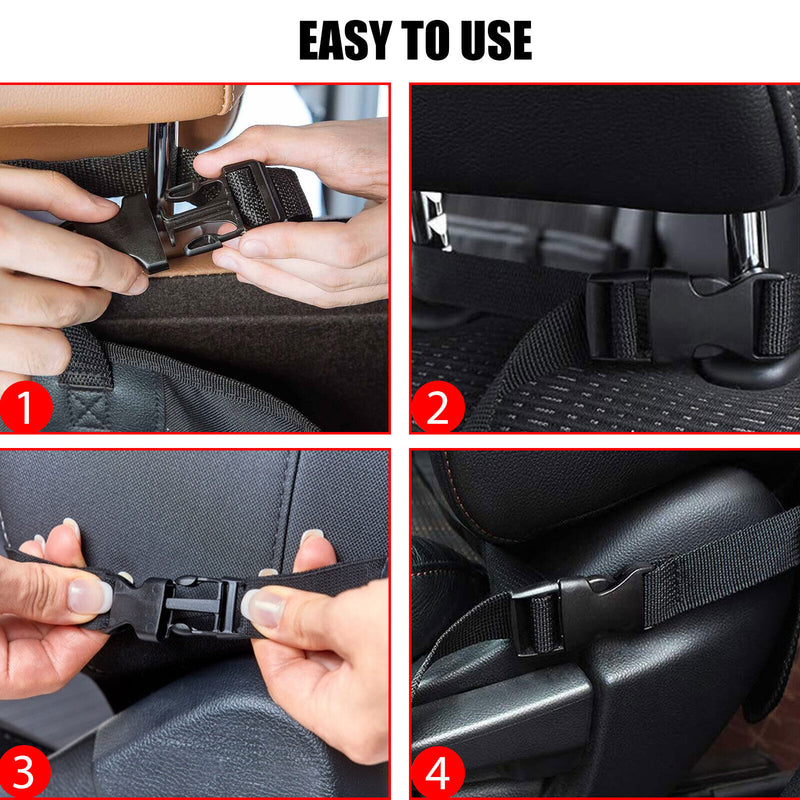 Multi-Pocket Car Seat Back Organizer Container Travel Storage Bag Holder Holder