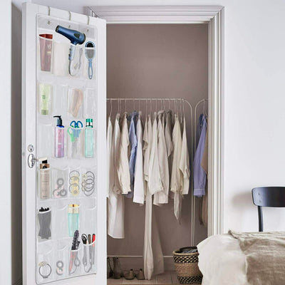 Over the Door Shoe Organizer Rack Hanging Storage Holder Hanger Bag Closet 24