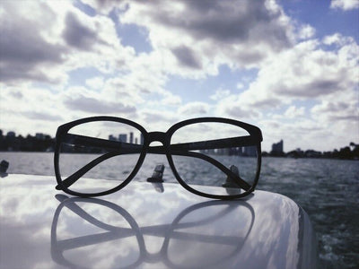 Retro Vintage Huge Big Oversized Square Black Women Men Eyeglasses SHADZ GAFAS