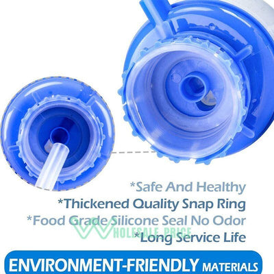 Hand Press 5 Gallon Pump Water Bottle Jug Manual Dispenser Drinking Tap Spigot