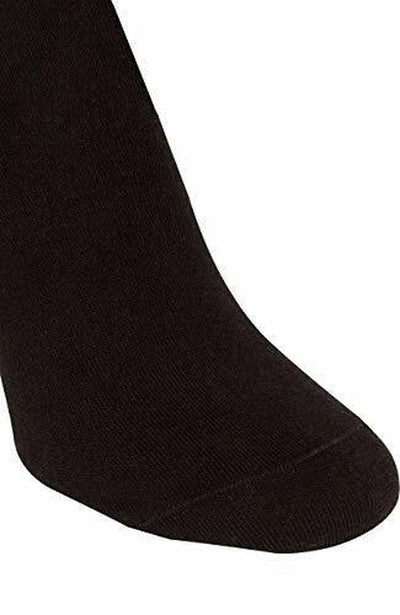 New 6 Pairs Mens Black Classic Dress Socks Calf Casual Fashion Crew Solid Sox