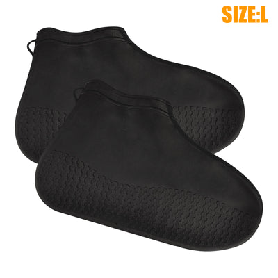 Anti-Slip Overshoes Reusable Rain Shoe Covers Waterproof Cover Protector M/L/XL