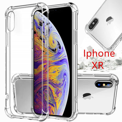 CLEAR Phone Case for Apple Iphone X XR XS Max 10 Shockproof Protective Cover