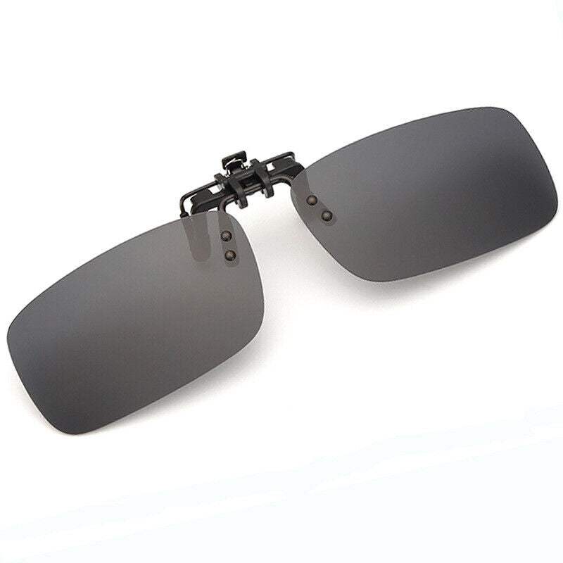 Clip on Sunglasses Polarized Flip up Eye Glasses Spectacles anti Glare Unisex US