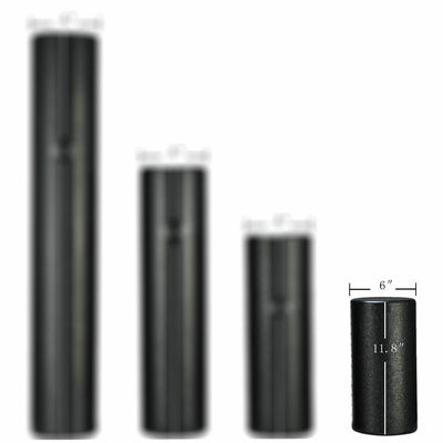 Extra Firm Foam Roller High Density Yoga Muscle Back Pain Trigger Massage Black