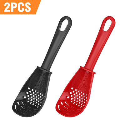 Cooking Spoon Heat Resistant Soup Colander Scoop Kitchen Multifunctiona