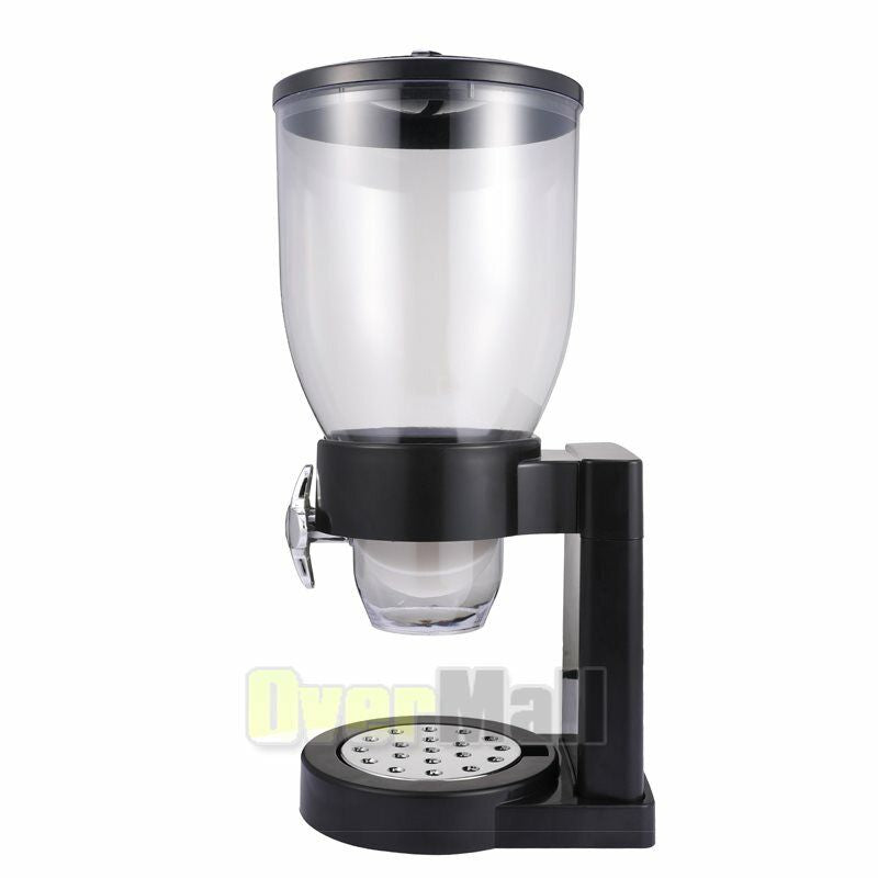 Double Two Cereal Storage Dispenser Kitchen Pantry Rice Grain Dry Food Container