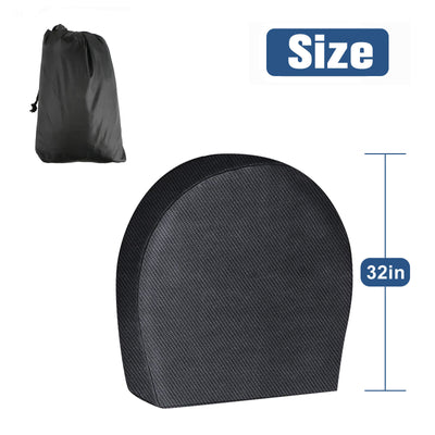 4PCS Waterproof Tire Covers Wheel & Tyre RV Trailer Camper Sun Protector 30"-32"