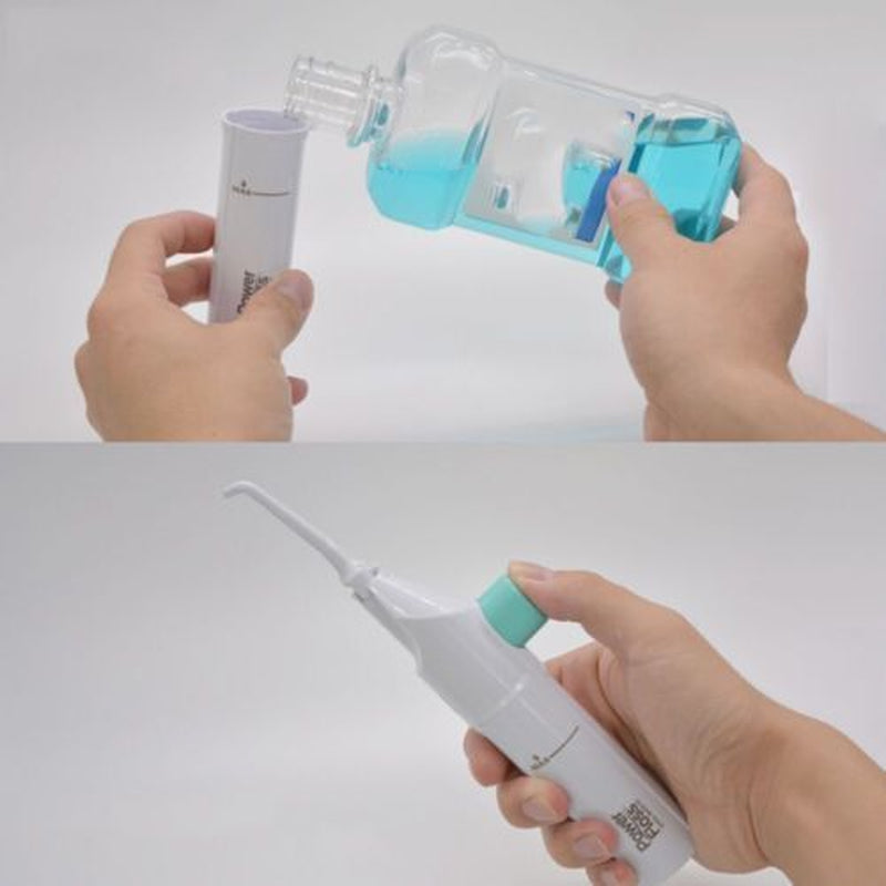 Oral Power Floss Dental Water Jet Seen on TV Air Power Cords Tooth Pick Braces