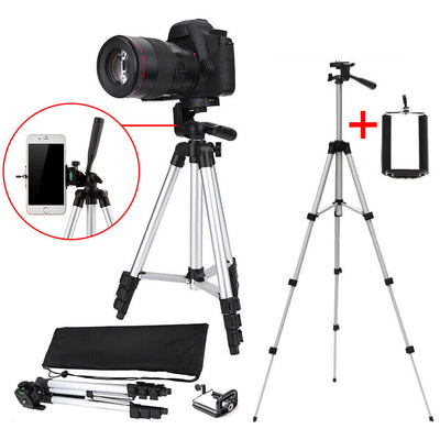 Camera Phone Holder Tripod Stan for Smartphone Iphone Samsung with Bag