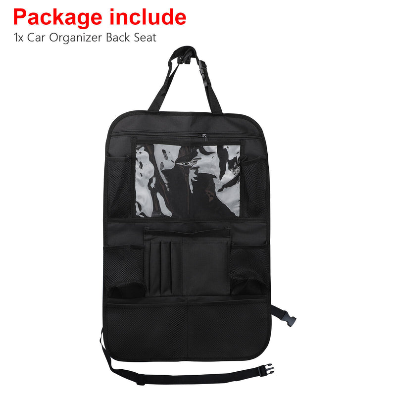 Multi-Pocket Car Seat Back Organizer Container Travel Storage Bag Holder Holder