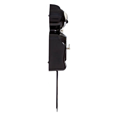 BLACK KITTY CAT CLOCK (3/4 Size) 12.75" Free Battery MADE in USA Kit-Cat Klock