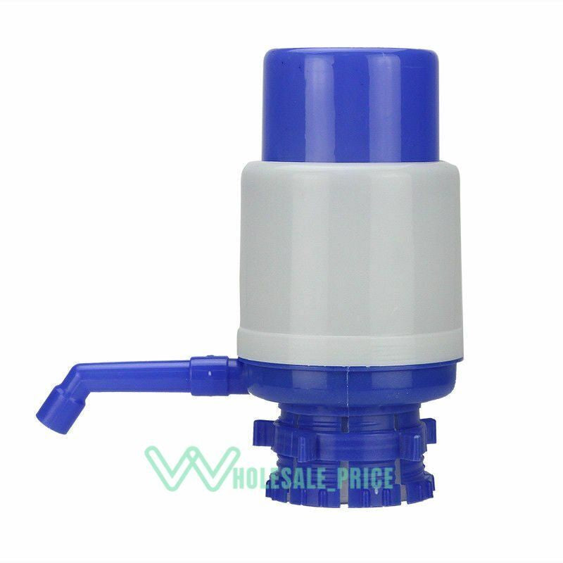 Hand Press 5 Gallon Pump Water Bottle Jug Manual Dispenser Drinking Tap Spigot
