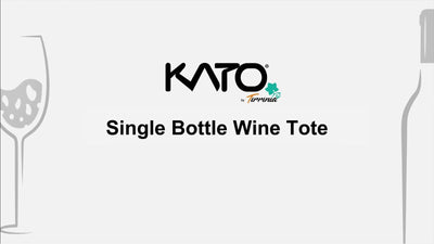 Wine Carrier Bag Insulated Single Bottle Cooler Protection Carrying Tote Travel