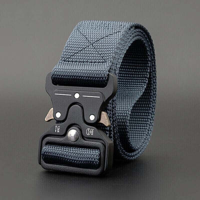 MEN Casual Military Tactical Army Adjustable Quick Release Belts Pants Waistband