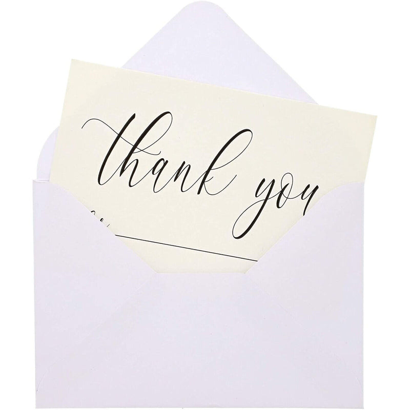 48 Pack Thank You Cards Bulk, Thank You Notes with Envelopes All Occasion, Mini