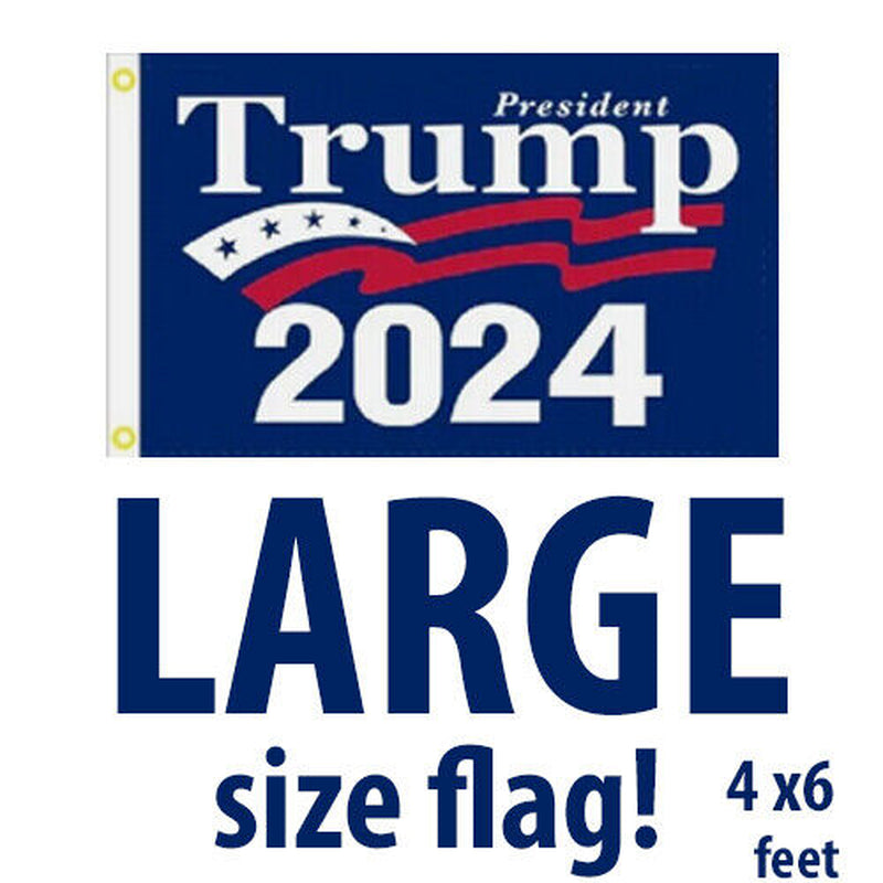 Trump 2024 Take America Back Flag Donald MAGA KAG Republican Conservative USA